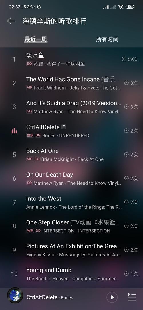 免费听歌软件排行榜第一名