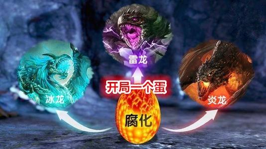 2023开局一个蛋进化全靠吞是什么游戏（开局一颗蛋进化全靠吃）