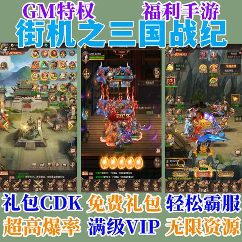 三国GM特权游戏排行（gm版三国游戏）