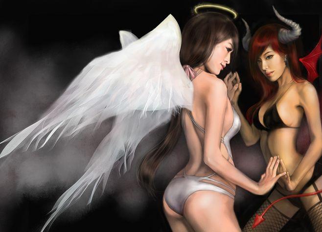 一个单机游戏有天使和恶魔叫什么（一个单机游戏有天使和恶魔叫什么游戏）