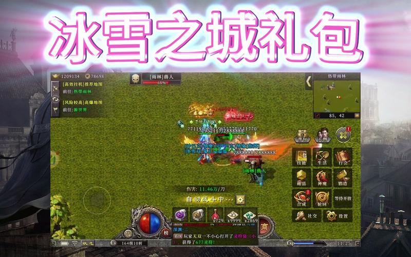 冰雪传奇打金版怎么玩（新版冰雪传奇打金版手游）