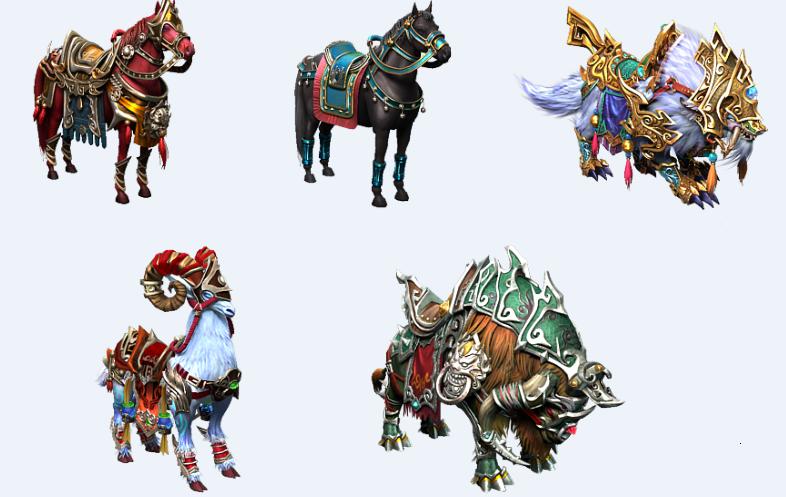 坐骑好看的游戏（有好看坐骑的游戏）