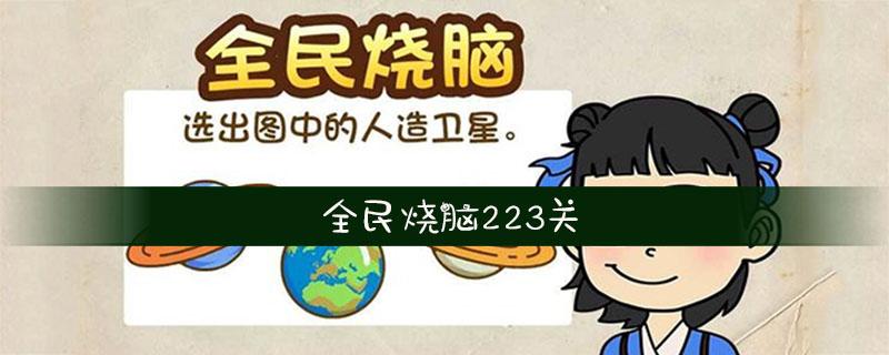 烧脑游戏223关（烧脑游戏223关这不是一只兔子）