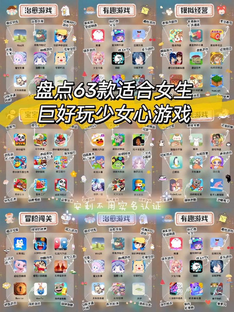 非常好玩的游戏,适合女生玩（非常好玩的游戏,适合女生玩的有哪些）