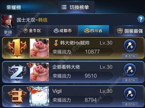 王者荣耀哪里看战力排行 (手游排行王者荣耀怎么看战力排名啊知乎 )