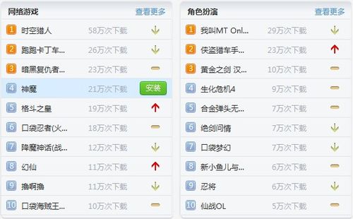 百度手游排行榜总排行