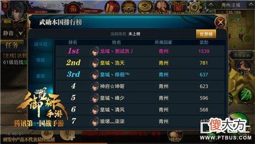 经典手游排行游戏有哪些名字的游戏