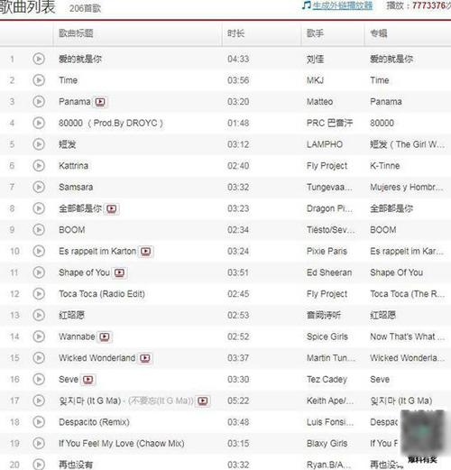 日本音乐手游排行榜前十名有哪些歌曲名字